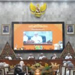 Gubernur Jawa Barat Dedi Mulyadi menghadiri paripurna HUT ke 213 Kabupaten Garut. (Ist)