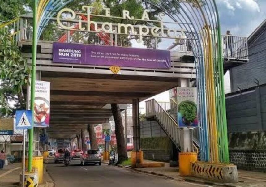 Teras Cihampelas Kota Bandung dinilai gagal jadi lokasi UMKM. (ist)