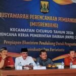 Musrenbang Tahun 2026 sekaligus penyusunan Rencana Kerja Pemerintah Daerah (RKPD) Tahun 2027 Kecamatan Cicurug Kabupaten Sukabumi. (Prima Arno/Telusurbisnis)