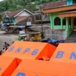 Badan Penanggulangan Bencana Daerah (BPBD) siaga mengantisipasi pergerakan tanah di Kampung Sukamanah Desa Bantargadung, Kabupaten Sukabumi. (Ist)