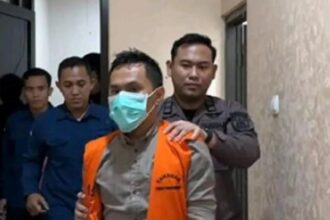 Kades Neglasari Rahmat Hidayat ditetapkan tersangka kasus dugaan korupsi dana AKD dan PBB. (Prima Arno/Telusurbisnis)