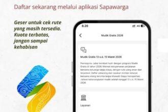 IMG 20260311 WA00932 Buruan Cek Aplikasi Sapawarga, Masih Ada Ribuan Tiket Mudik Gratis Lebaran 2026
