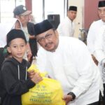 Bupati Asep Japar menghadiri Muhibah Ramadan 1447 Hijriah di Masjid Besar Al-Hidayah, Sagaranten. (Prima Arno/Telusurbisnis)