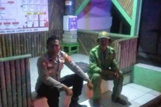 IMG 20260317 WA00711 Ramadan Prima Polsek Baros Hadir, Kontrol Poskamling dan Rumah Kosong Jelang Mudik Lebaran