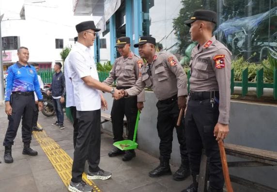 Kegiatan aksi bersih-bersih kota yang melibatkan semua unsur, pada Sabtu (28/3/2026). Acara kegiatan di prakarsai oleh Setukpa Polri Sukabumi dalam rangka merayakan Hari Ulang Tahun (HUT) ke-60.