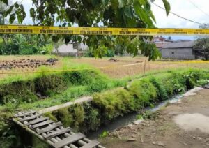 Lokasi penemuan mayat buruh tani Cijambe yang tewas mencurigakan. (Prima Meidiandi/Telusurbisnis)