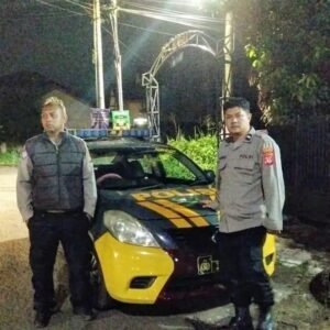 Polsek Baros intensifkan patroli dialogis untuk tingkatkan kamtibmas. (Prima Arno/Telusurbisnis)