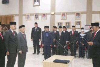 IMG 20260402 WA0050 Bupati Sukabumi Lantik Tiga Pejabat Menempati Posisi Strategis Yang Selama Ini Kosong