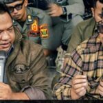 Ketua DPRD Kabupaten Sukabumi Budi Azhar Mutawali (kiri) menerima audiensi Aliansi Kaum Muda Sukabumi Melawan. (Prima Meidiandi/Telusurbisnis)
