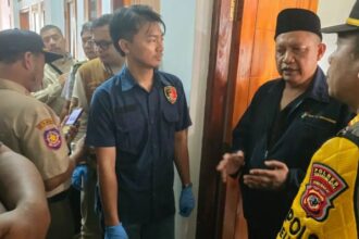 Polisi mengidentifikasikan kematian seorang satri di pondok pesantren Cibeureum. (Dok polres)