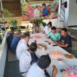 Pengurus Inti MIO Indonesia Provinsi Jawa Barat, foto bersama sesaat halal bihalal, di Cimahi. (Humas MIO Jabar)