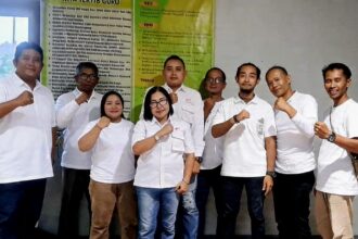 Foto bersama pengurus MIO Indonesia Daerah Sukabumi usai halal bihalal dan konsolidasi organisasi. (Humas MIO Sukabumi/Telusurbisnis)