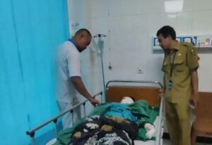 Remaja korban bom molotov di Sukabumi masih menjalani perawatan intensif. (Prima Meidiandi/Telusurbisnis)