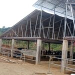 Perwakilan warga Desa Purwasari, Kecamatan Cicurug, Kabupaten Sukabumi, mendatangi kantor kecamatan setempat pada Kamis (9/4/2026)