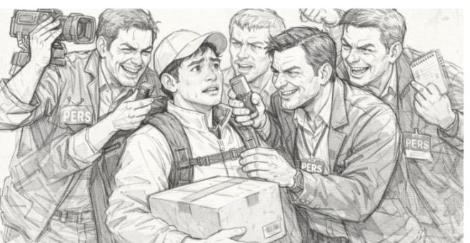 Ilustrasi foto kurir ekspedisi GTL di wilayah Cicurug mendapat intimidasi sekelompok orang mengaku Wartawan. (ist)