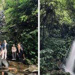 Curug Tangga destinasi wisata baru di Kampung Naimin Goalpara Desa Cisarua Kecamatan Sukaraja Kabupaten Sukabumi, yang mulai dilirik wisatawan lokal. (Prima Meidiandi/Telusurbisnis)