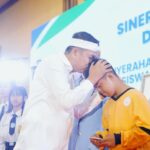 Gubernur Dedi Mulyadi di kegiatan sinergi pengawasan PIP di Hotel Aryaduta Bandung, Rabu, 6 Mei 2026, melibatkan Kemendikdasmen dan Kejaksaan RI. (Foto humas jabar)